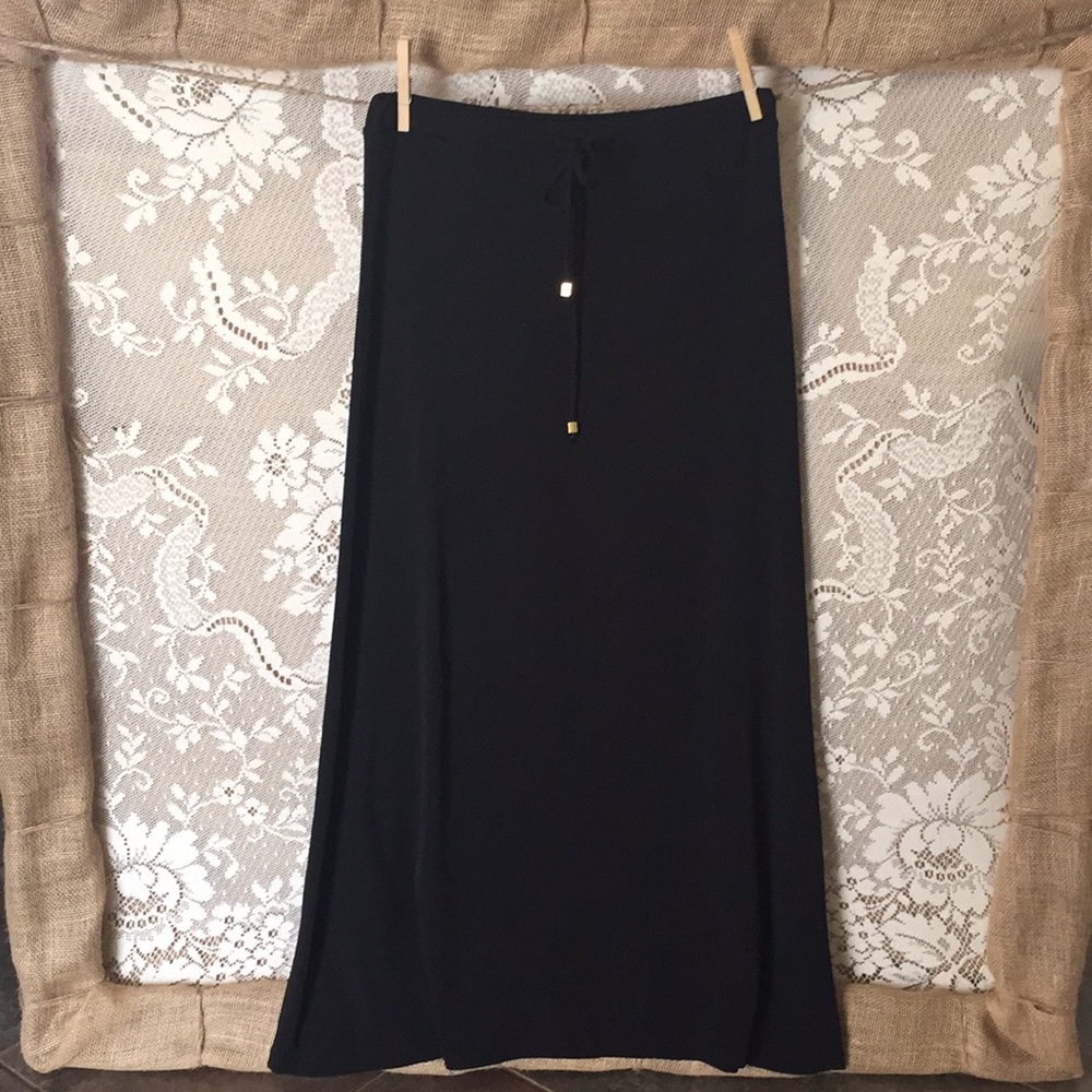 Michael Kors Long Black Skirt, Small